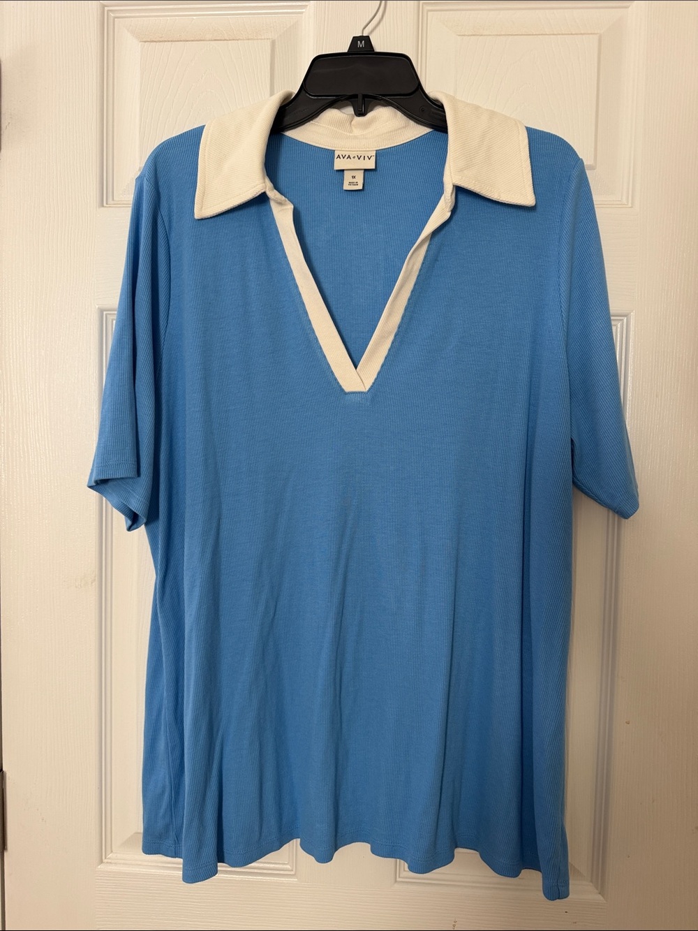 Ava & Viv collared shirt sz 1X